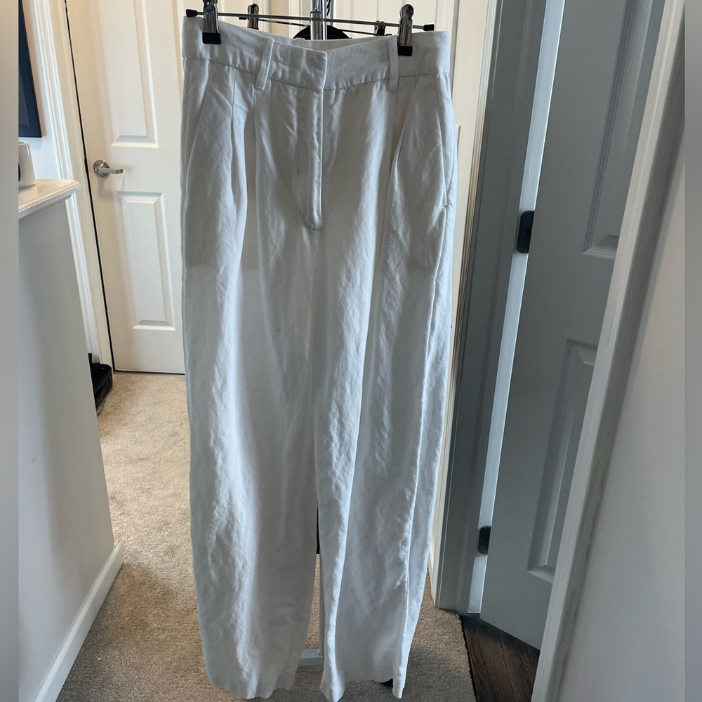 Aritzia Wilfred LINEN Effortless Pants